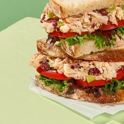 Cranberry Walnut Chicken Salad Sandwich Boxed Lunch