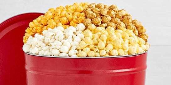 Red 2 Gallon Popcorn