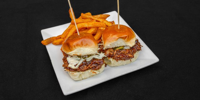 Pulled Pork Sliders Tray