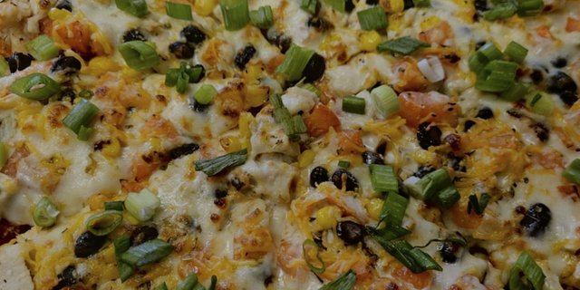 Southwest Chicken Pizza