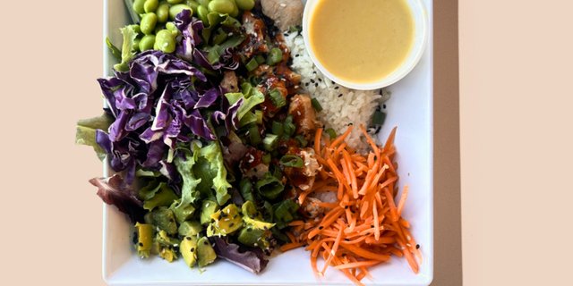Korean Barbecue Chicken Bowl