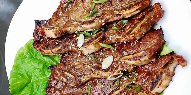 Grilled LA Galbi Short Ribs