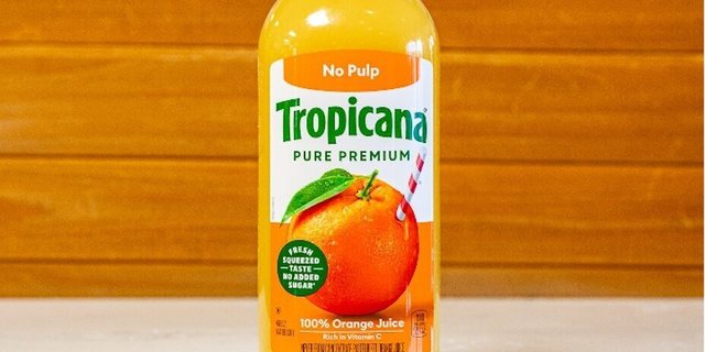 46 oz Orange Juice Bottle