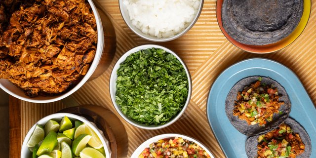 Chicken Al Pastor Taco Bar