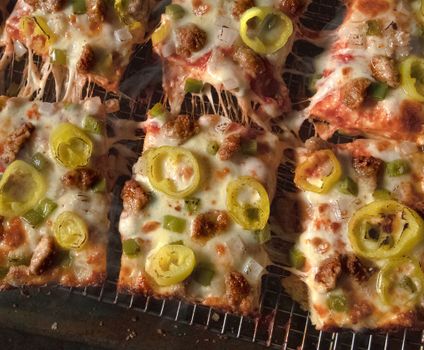 Eugene Supreme Deep Dish Pizza
