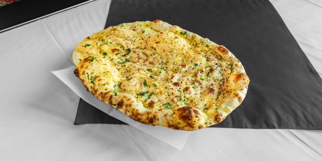 Garlic Basil Naan
