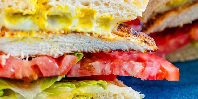 Crispy Chicken Melt Sandwich
