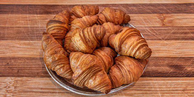 Dozen Plain Croissants