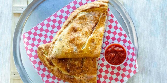 Garlic Chicken Calzone