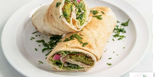 Gluten-Free Falafel Wrap