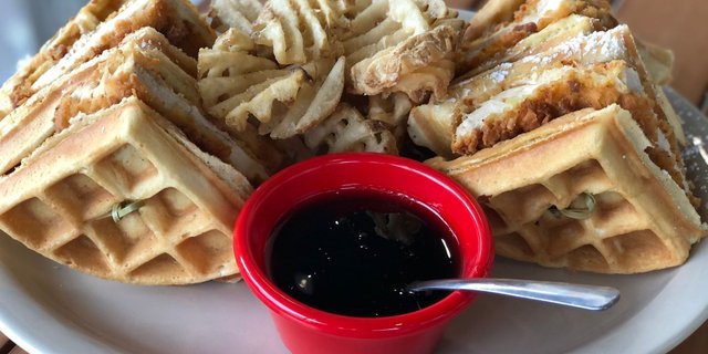 Chicken & Waffle Sandwich
