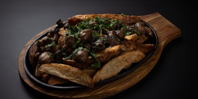 Potato W/ Mushrooms