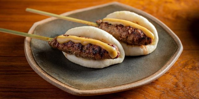 Beef Tsukune Sliders