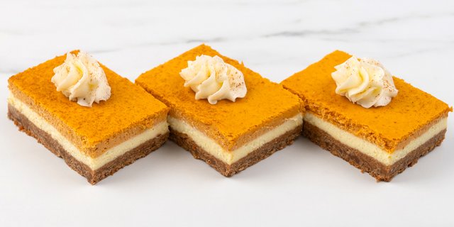 Pumpkin Cheesecake Bar