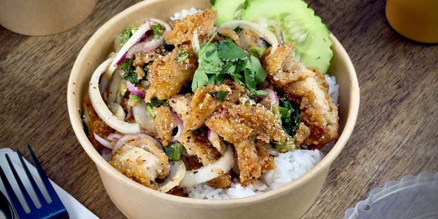 Spicy Lime Chicken Rice