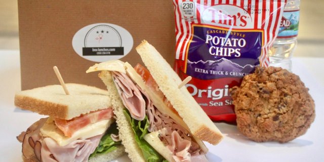 Brown Sugar Ham Sandwich Box