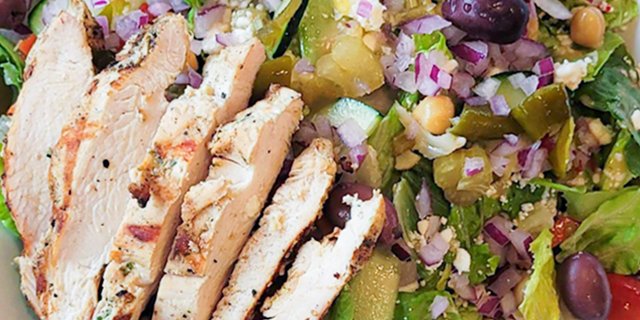 Gluten-Free Modern Greek Chicken Salad