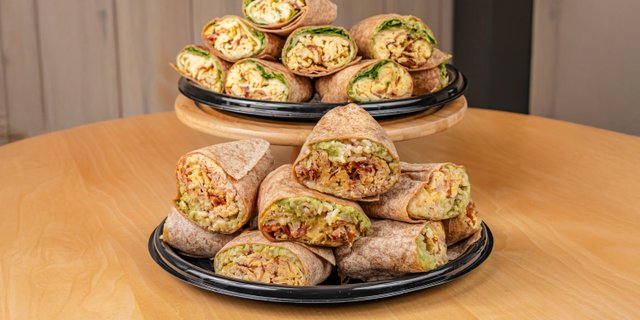 Small Breakfast Wrap Platter