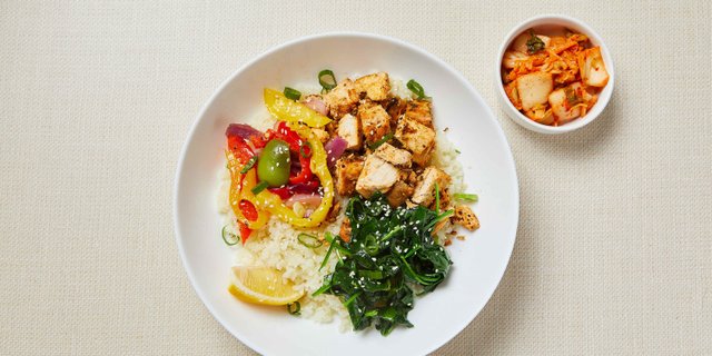 Keto Korean Chicken Bowl