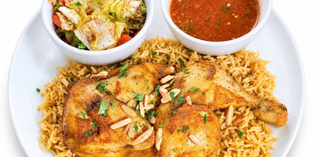 Chicken Mandi Tray
