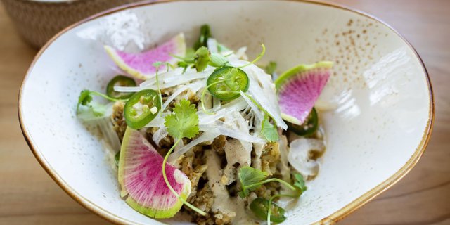 Cauliflower Green Rice