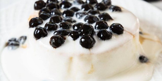 Sea Salt Pearl Milk Foam Cake
