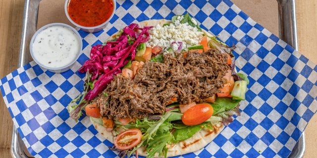 Shredded Beef Wrap