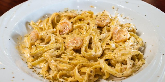 Shrimp Alfredo