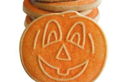 Jack O' Lantern Jumbo Halloween Cookie