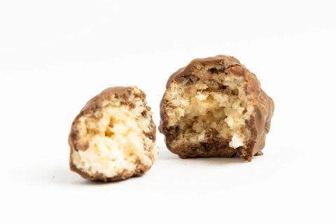 Chocolate Dipped Rice Crispy Balls