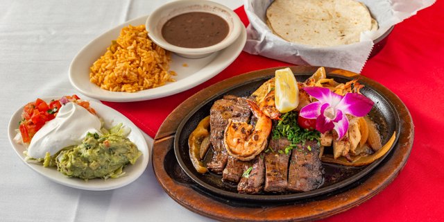 Fajitas Plato Azteca