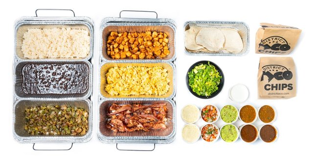 Breakfast Fiesta Taco Bar