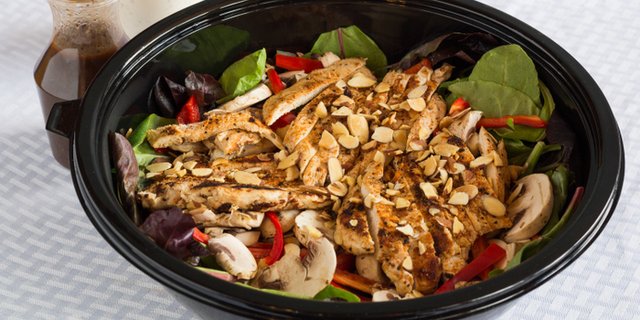 Individual Zesty Chicken Salad