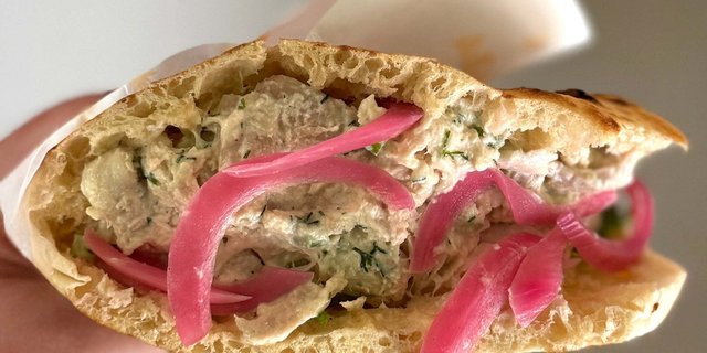 Chicken Salad Pita Sandwich