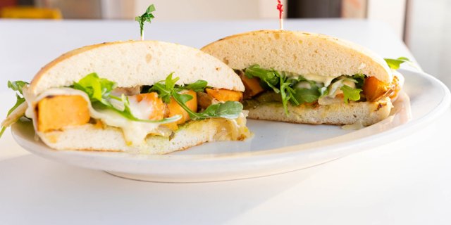 Roasted Sweet Potato Melt