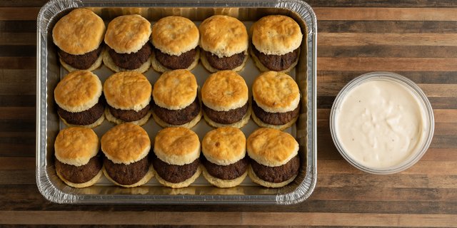 Biscuits, Sausage & Gravy