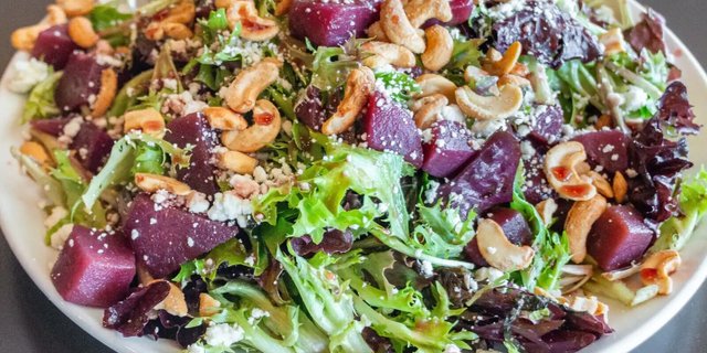 Poached Pear Salad