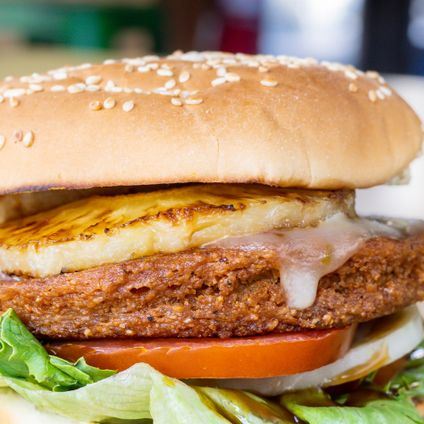 Veggie Hawaiian Burger