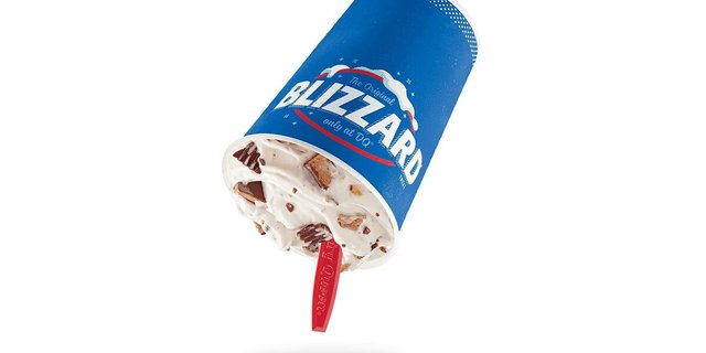Reese's Peanut Butter Cup Blizzard Treat