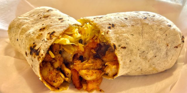 Cajun Shrimp Wrap