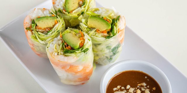 Shrimp & Avocado Spring Rolls