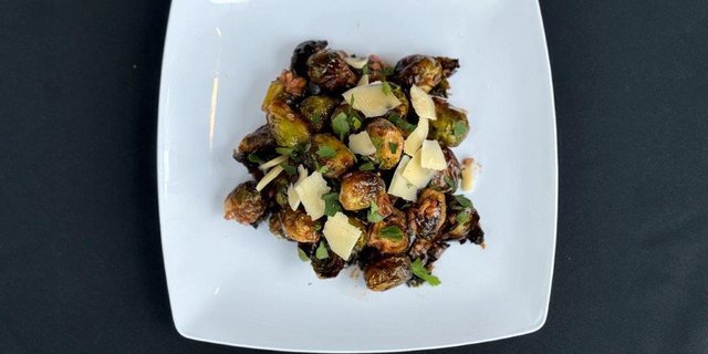 Roasted Brussels Sprouts & Parmesan Salad