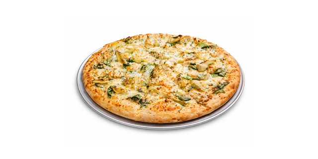 Roasted Artichoke & Spinach Pizza