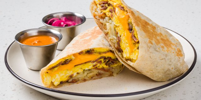 Sunrise Breakfast Burrito