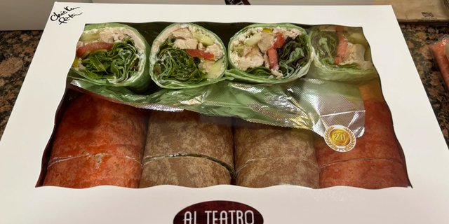 Mediterranean Wrap Platter