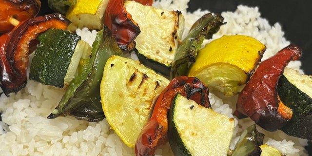 Vegan Grilled Vegetable Kabobs