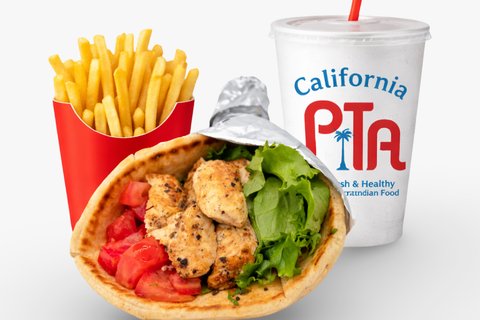 Lemon Chicken Pita Boxed Lunch
