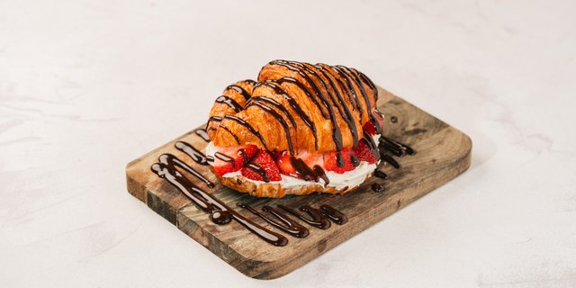 Strawberry Cream Croissant