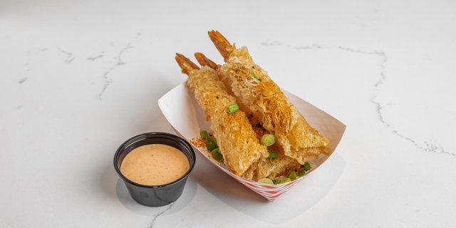Crispy Wrapped Shrimp w/ Chipotle Aioli
