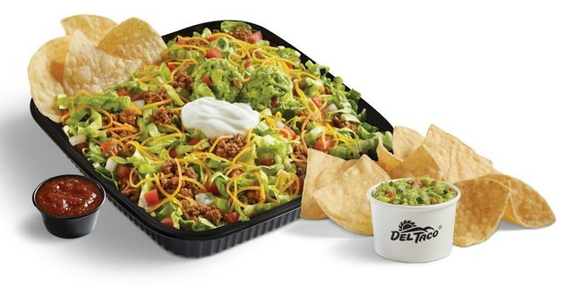 Taco Salad With Seasoned Beef Meal